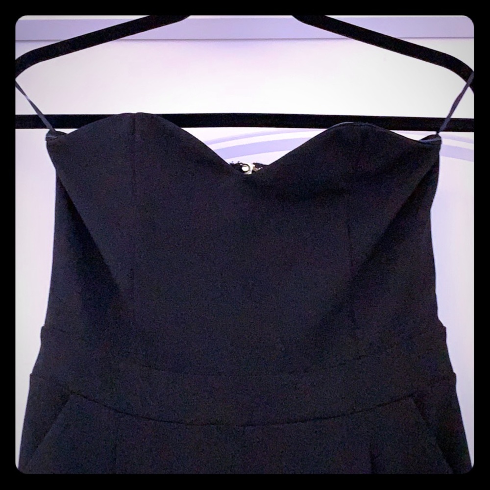 Black slimming jumpsuit
